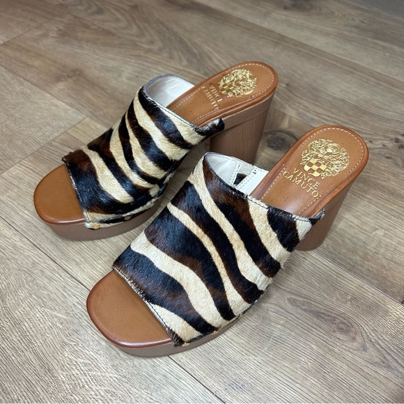 NWOB Vince Camuto Haydorn 3 platform slide wedge - Size 7.5 - Picture 7 of 13